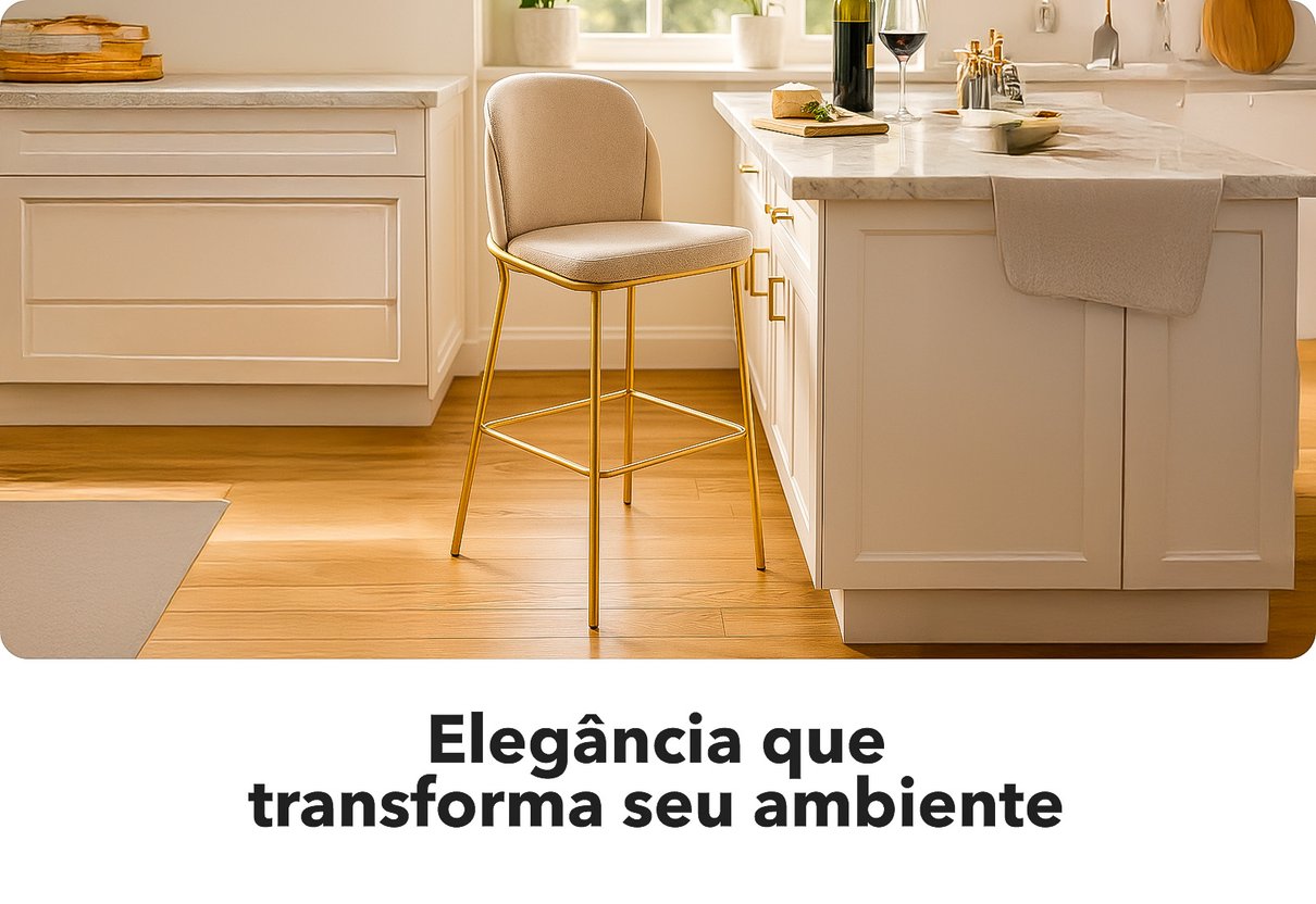 criativo exclusiva home banqueta luna